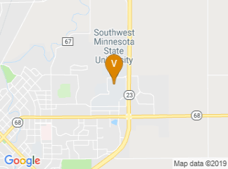 map of Southwest Minnesota State University