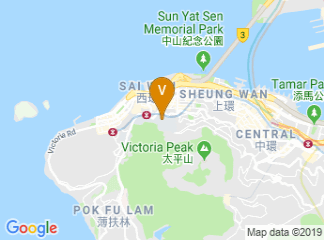 map of The University of Hong Kong - Main Library