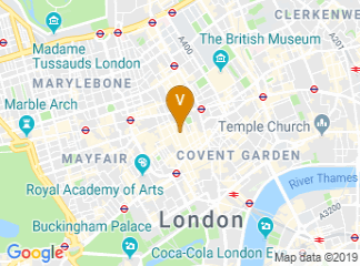 map of The Soho Hotel