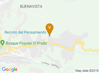 map of Recinto Del Pensamiento