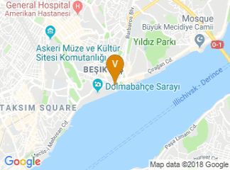 map of Shangri-La Bosphorus Istanbul