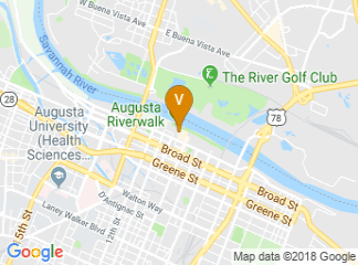 map of Augusta Marriott at the Convention Center