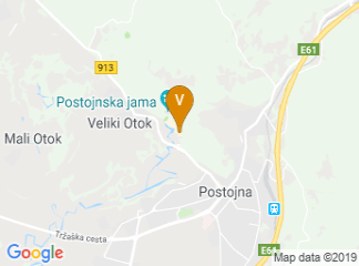 map of Hotel Jama