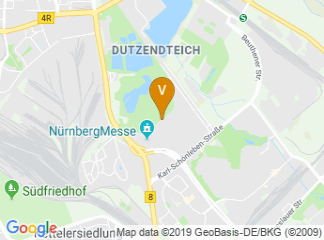 map of Messezentrum Nürnberg