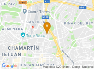 map of ILUNION Pío XII