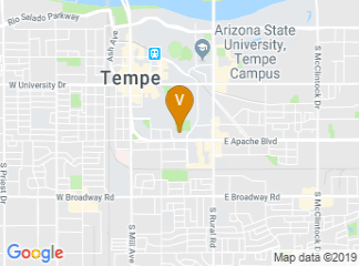map of Sun Devil Fitness Complex