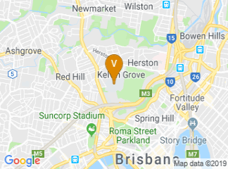 map of QUT Kelvin Grove Campus