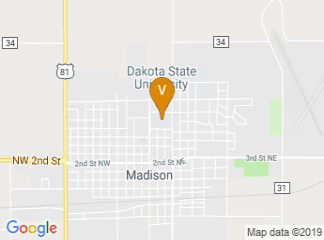 map of Dakota State University