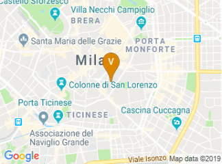map of Aula magna università degli studi di Milano