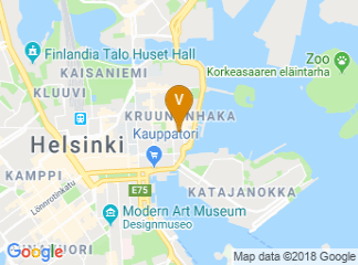 map of Tieteiden talo