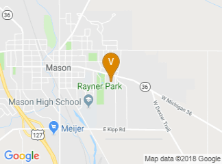 map of Ingham County Fairgrounds