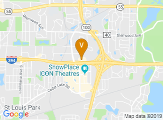 map of Metropolitan Ballroom & Clubroom