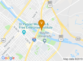 map of Baylor Club