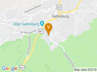 map of Glenstone Lodge