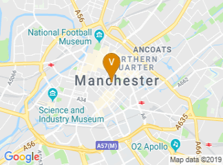 map of Mercure Manchester Piccadilly Hotel