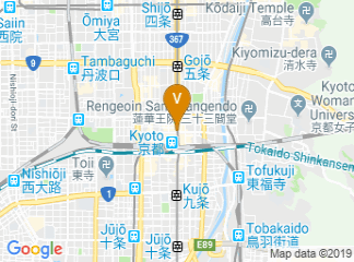 map of TKP GardenCity Kyoto