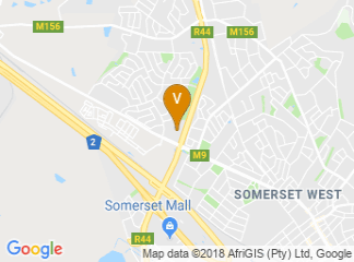 map of NH Cape Town The Lord Charles