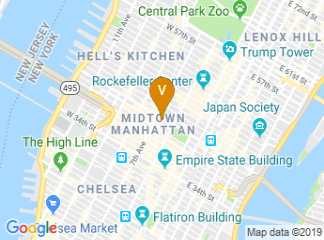 map of The Knickerbocker