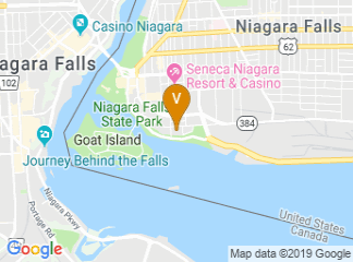 map of DoubleTree by Hilton Hotel Niagara Falls New York