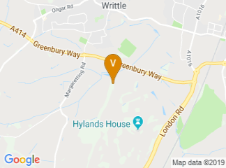 map of Hylands Park