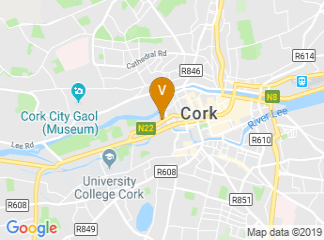 map of Tyndall National Institute