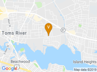 map of Toms River Elks Lodge 1875