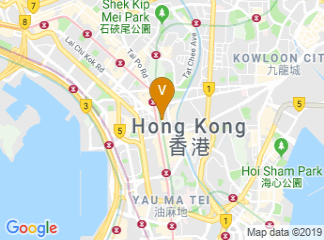 map of Hong Kong