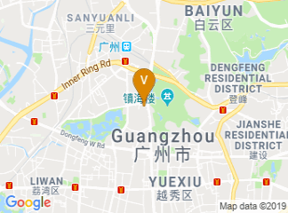 map of China Hotel, A Marriott Hotel