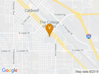 map of The College of Idaho