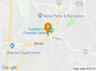 map of Berea College