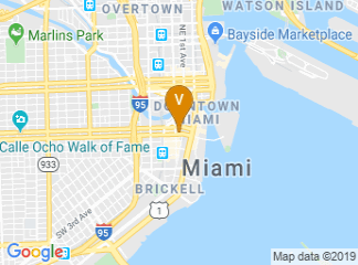 map of EAST, Miami