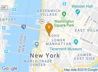 map of Adelphi University - Manhattan Center