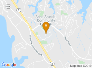map of Anne Arundel Community College