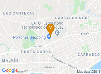 map of Centro de Eventos del LATU