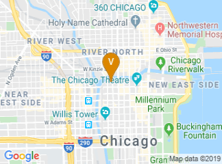 map of Chicao Conference Center