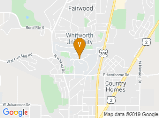 map of Whitworth University