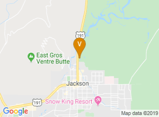 map of Jackson Hole & Greater Yellowstone Visitor Center