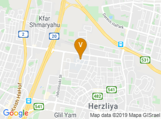 map of IDC Herzliya