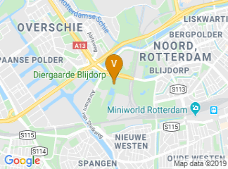 map of Rotterdam Zoo