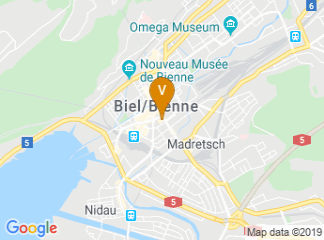 map of Biel Congress House