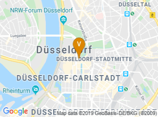 map of Industrie-Club Düsseldorf