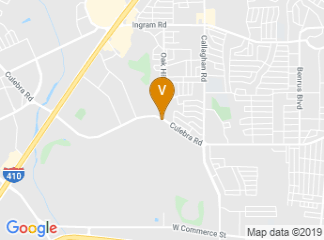 map of Southwest Research Institute