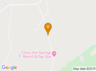 map of Chico Hot Springs Resort