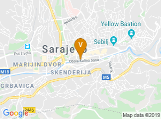 map of University of Sarajevo