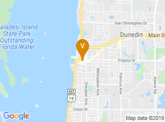 map of The Black Pearl of Dunedin