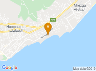 map of SENTIDO Aziza Beach
