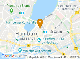 map of IntercityHotel Hamburg Hauptbahnhof