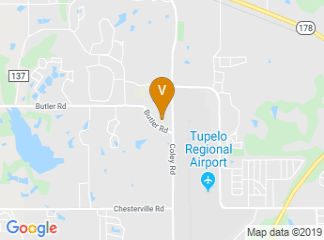 map of The Orchard Tupelo