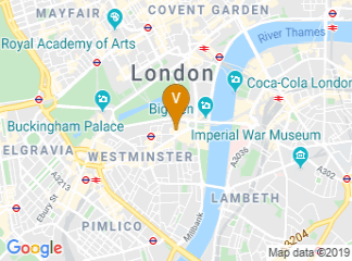 map of Central Hall Westminster