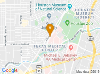 map of The Westin Houston Medical Center
